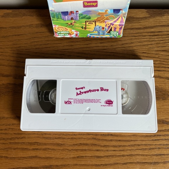 Barney - Barneys Adventure Bus (VHS, 1997) Classic Collection Video Tape VHS - Picture 7 of 9